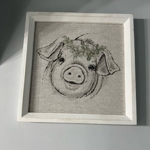 Farmhouse Pig Decor